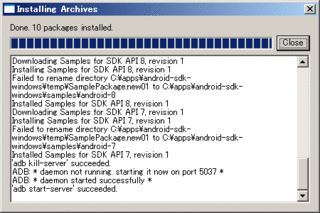 Android SDK Manager